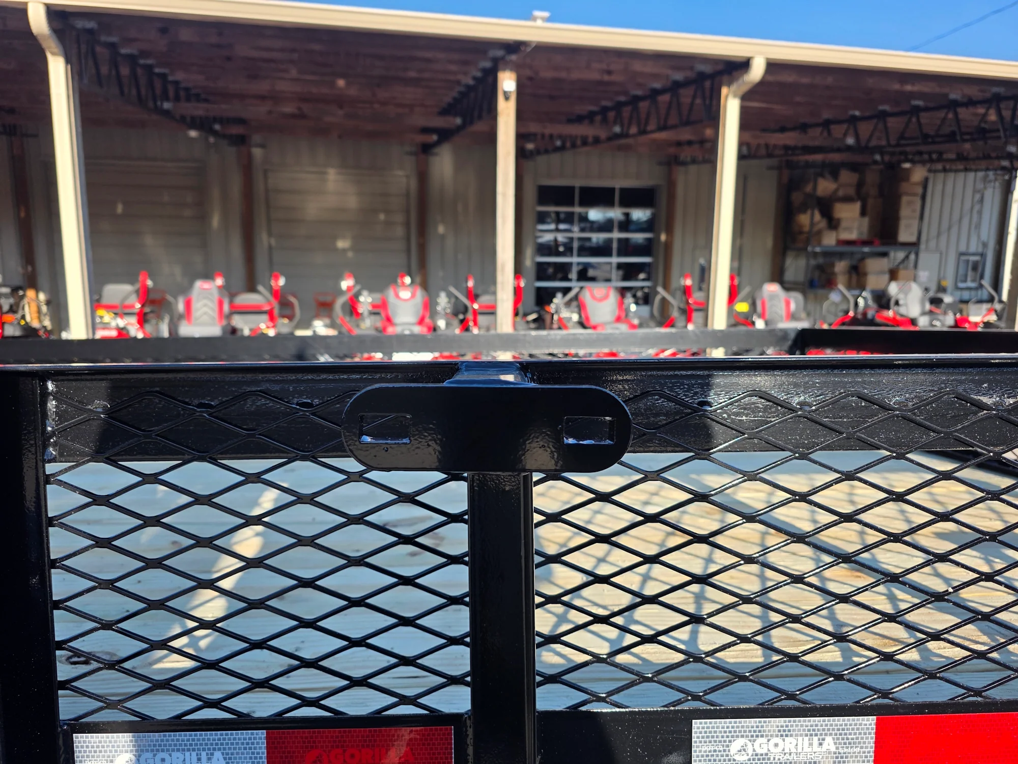 7 X 14 Straight Deck Utility Trailer With 12" Mesh Sides (2) 3,500lb Axles 7K GVWR - Image 22
