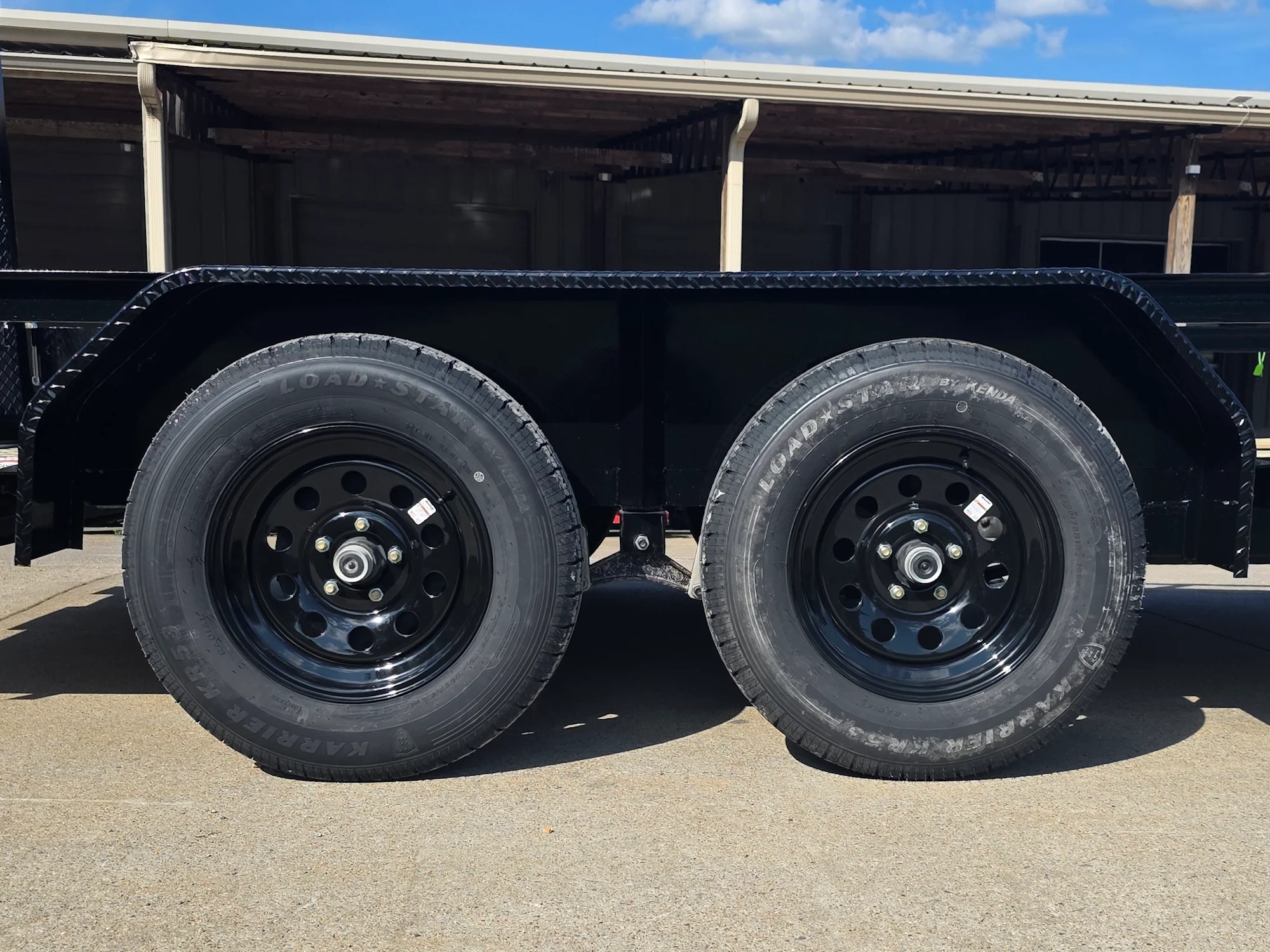 6'4" x 14' Straight Deck Utility Trailer with Tandem 3,500 lb Axles - Image 22