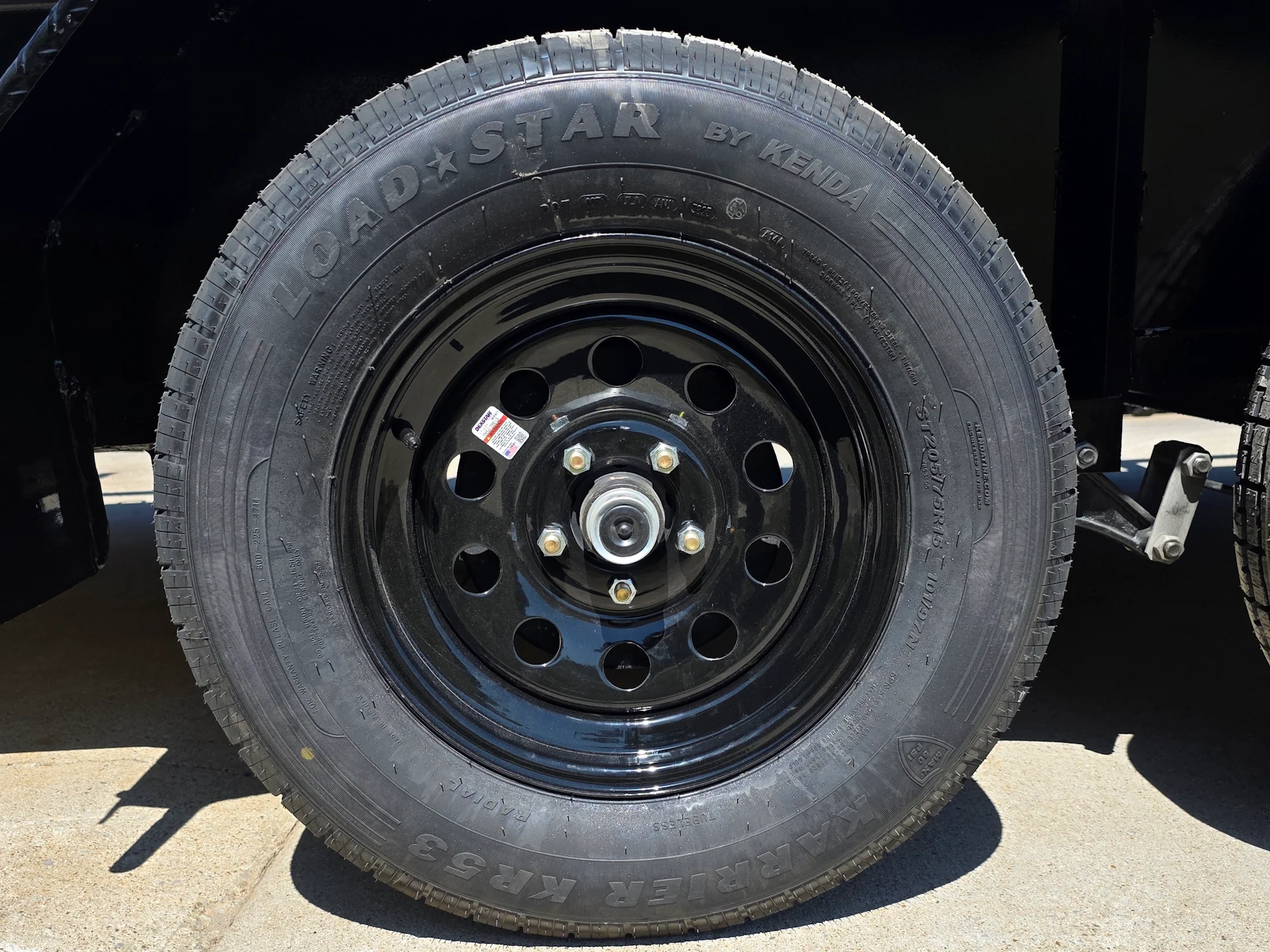 6'4" x 16 Utility Trailer Double Axle Straight Deck With Gate Powder Coated (2) 3500lb Axles - Image 22
