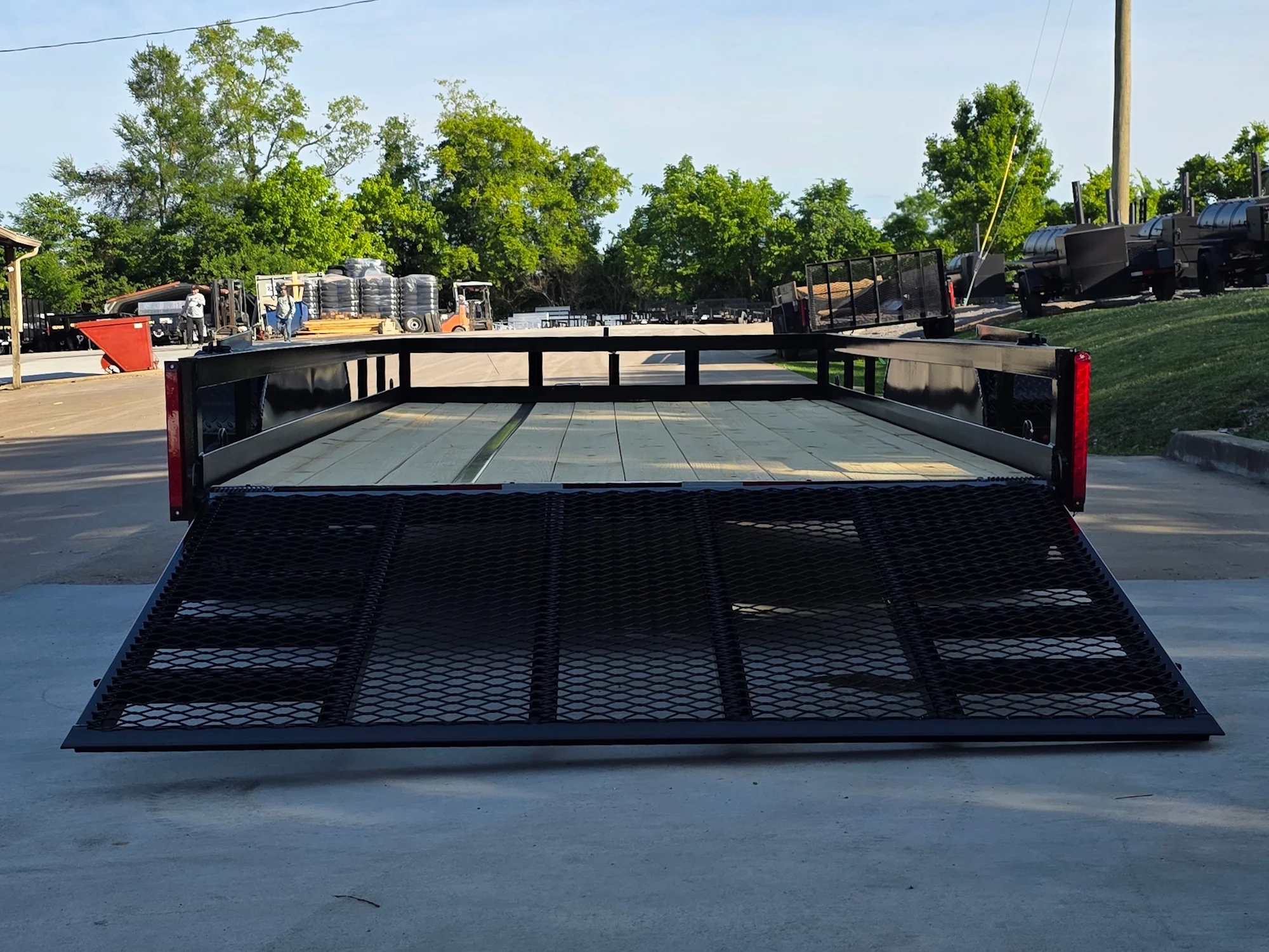 7' X 14' Straight Deck Heavy Duty Utility Trailer (2) 5,200lb Axles 10K GVWR - Image 12