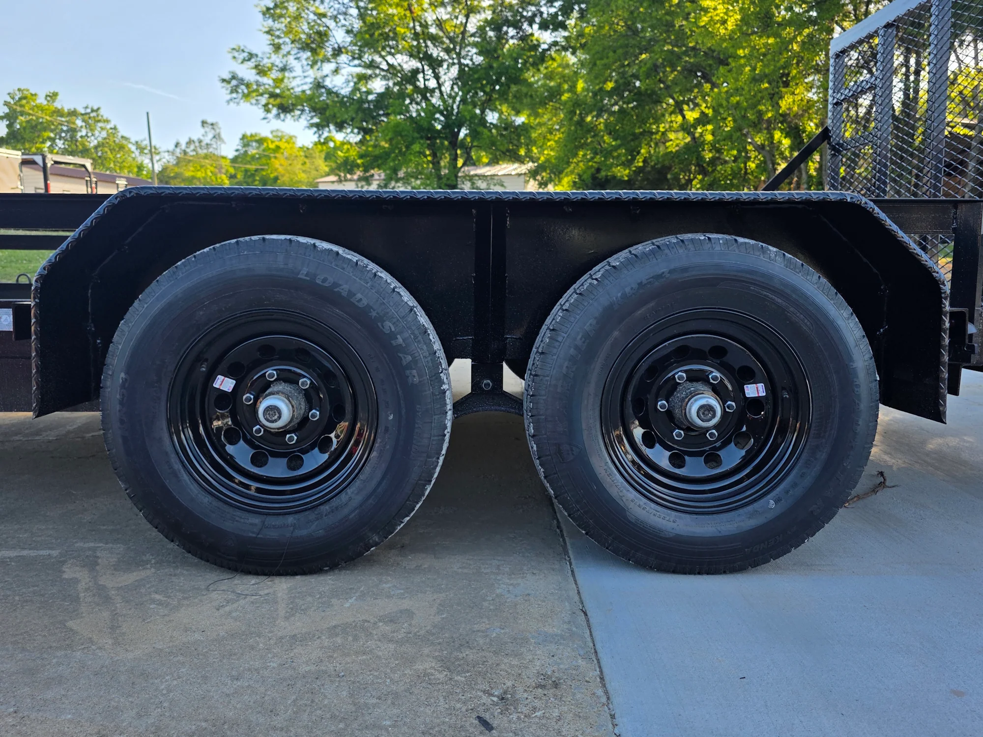 7' X 14' Straight Deck Heavy Duty Utility Trailer (2) 5,200lb Axles 10K GVWR - Image 17