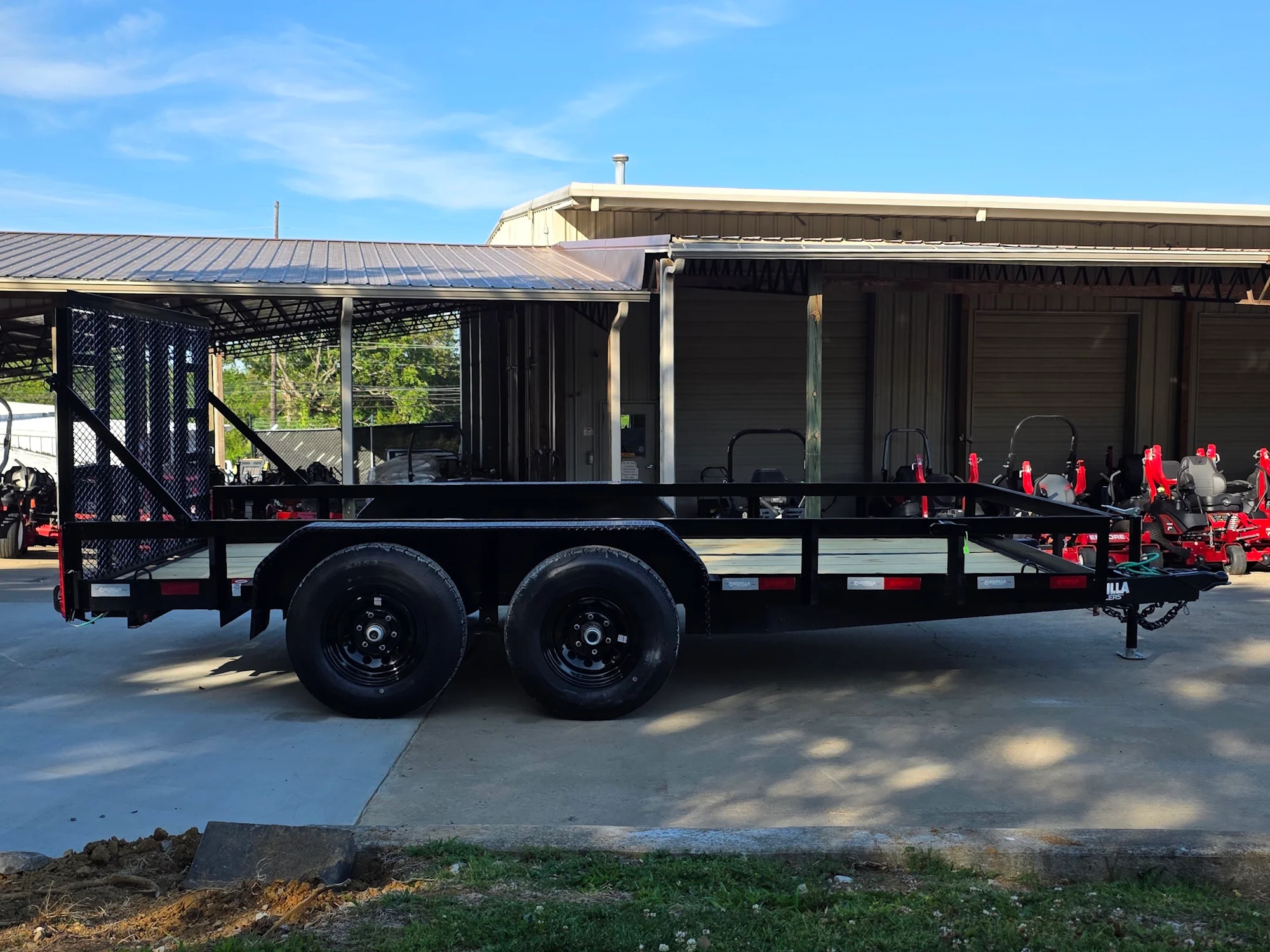 7' X 14' Straight Deck Heavy Duty Utility Trailer (2) 5,200lb Axles 10K GVWR - Image 6