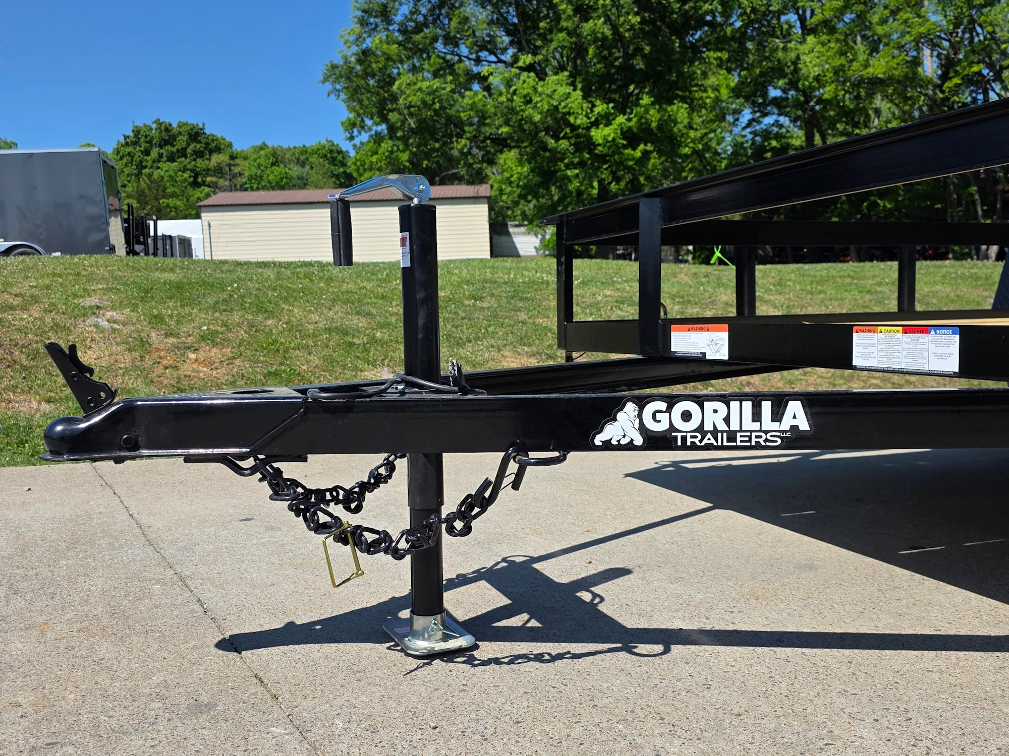 7x12 Dovetail Utility Trailer 3,500lb Axle - Image 18