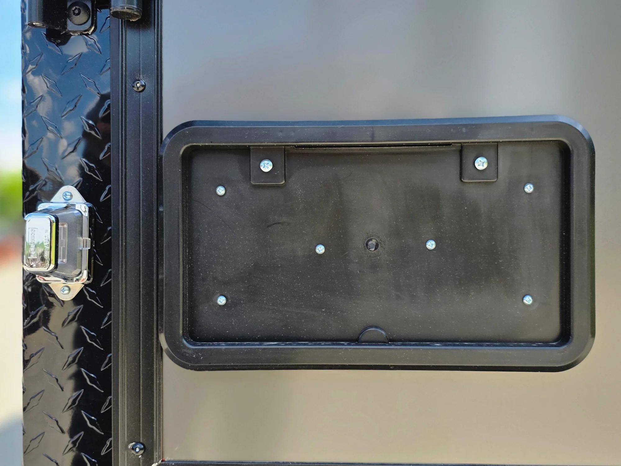 7x14 Black V-Nose Enclosed Trailer Blkout Pkg (2) 7,000lb Axles Elec Pkg - Image 24