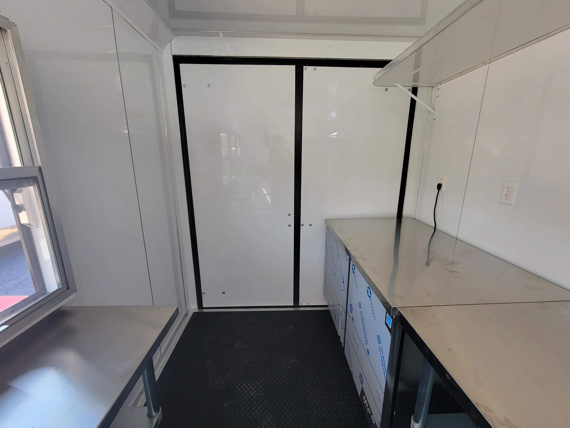 7' X 14' Concession Trailer Brandywine With Blackout Trim Food Event Catering - Image 10