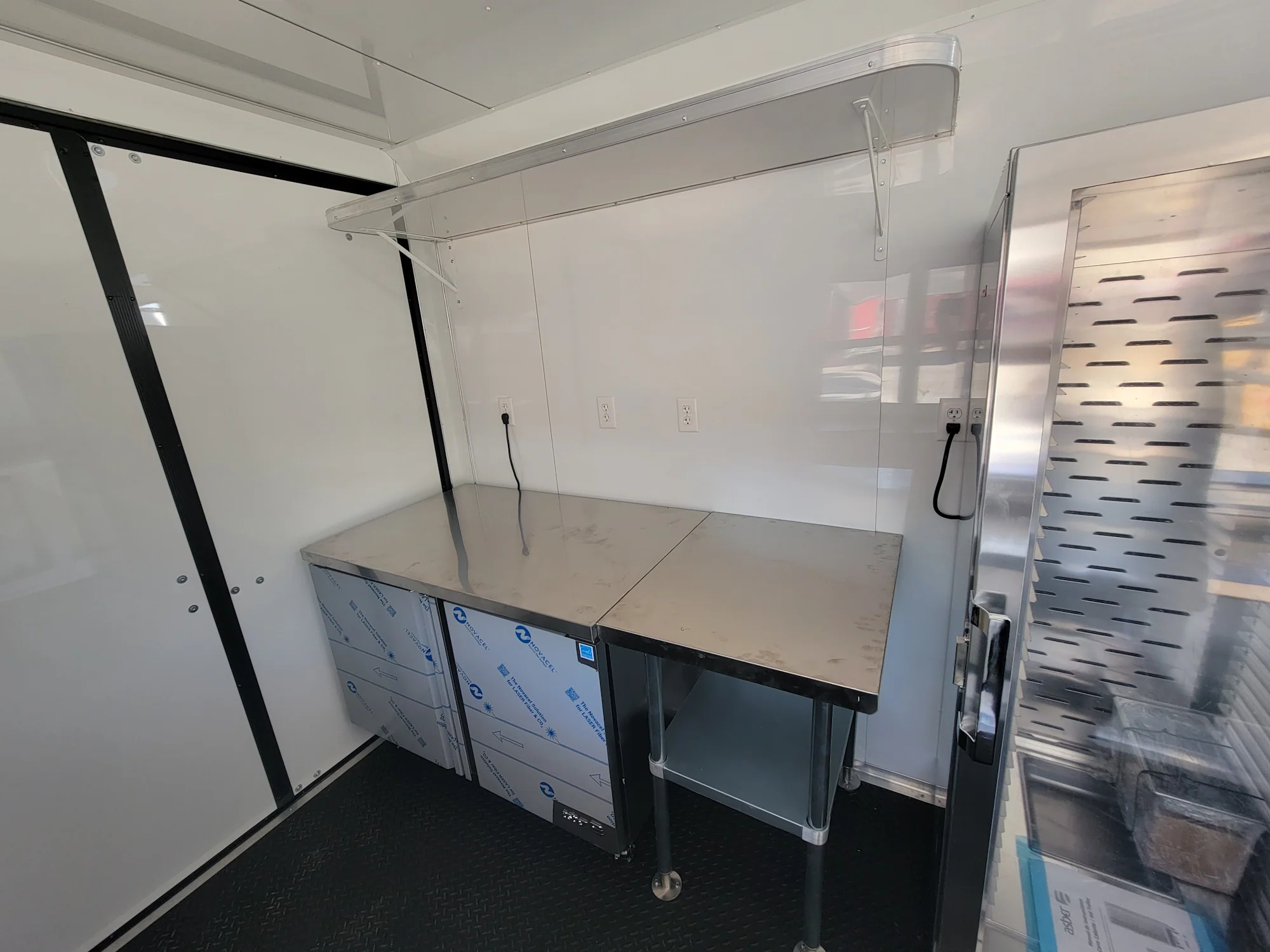 7' X 14' Concession Trailer Brandywine With Blackout Trim Food Event Catering - Image 14