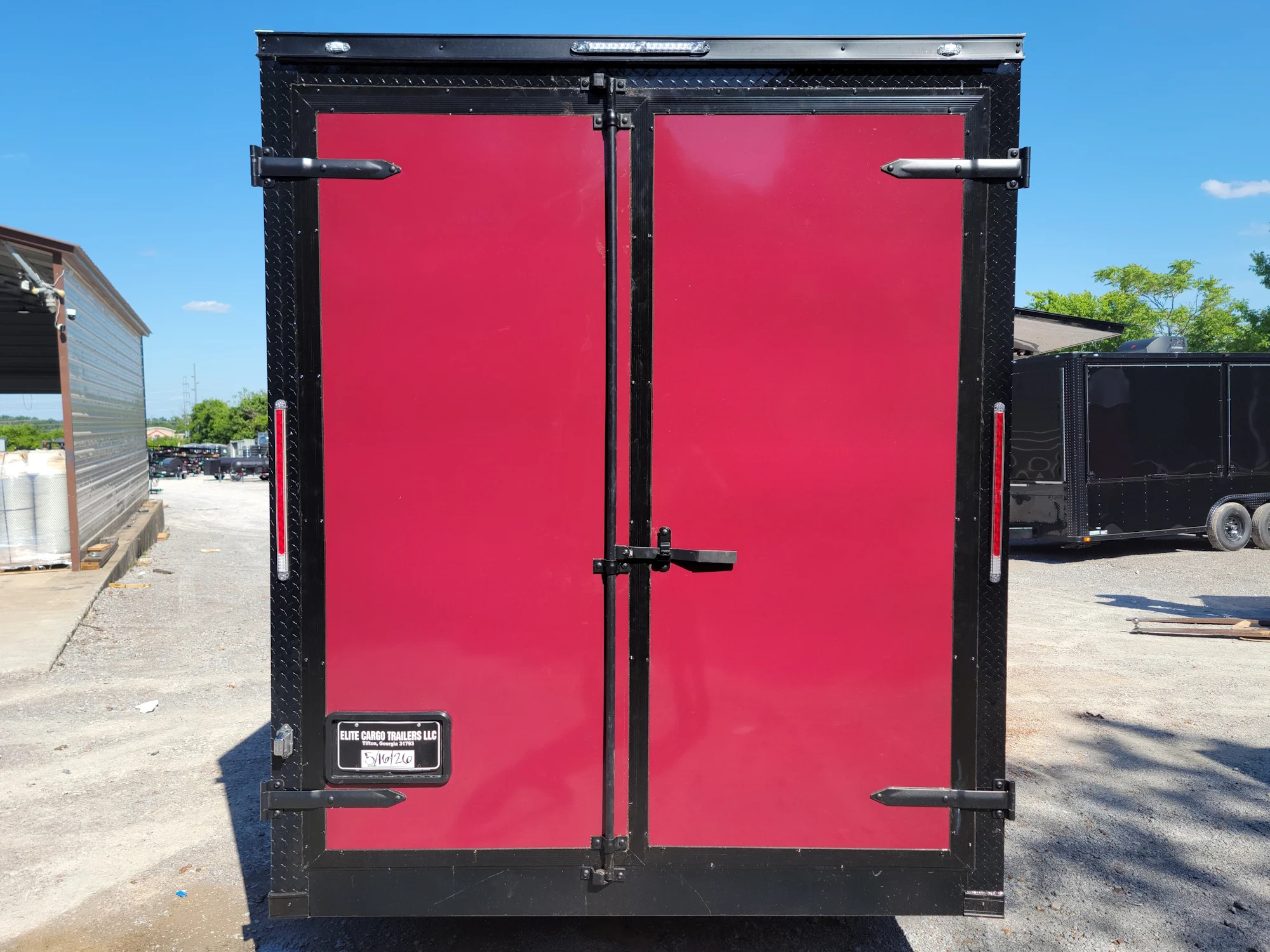 7' X 14' Concession Trailer Brandywine With Blackout Trim Food Event Catering - Image 4