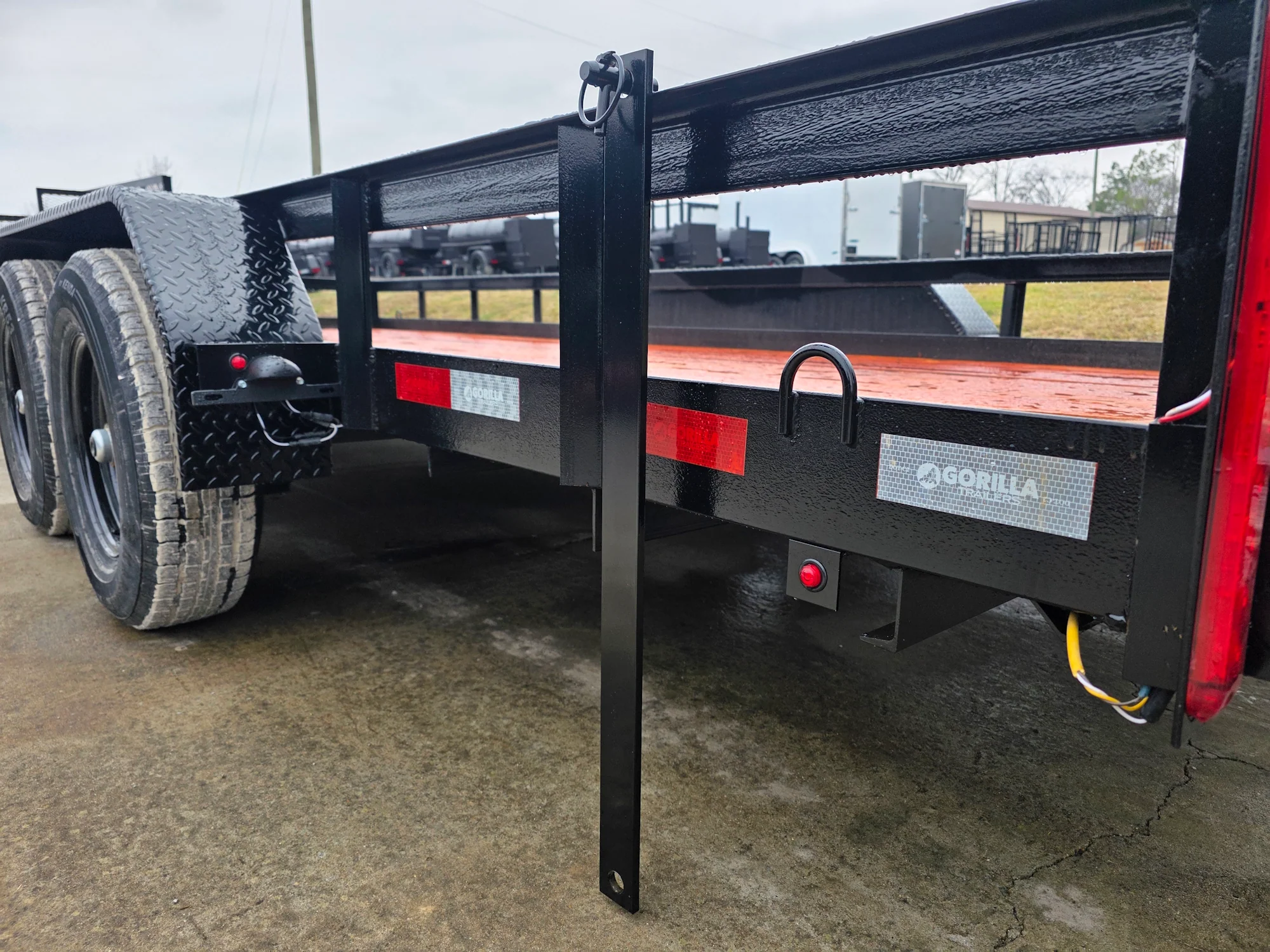 7x18 Heavy Duty Straight Deck Utility Trailer (2) 5,200lb Axles with Brakes 10K GVWR - Image 24
