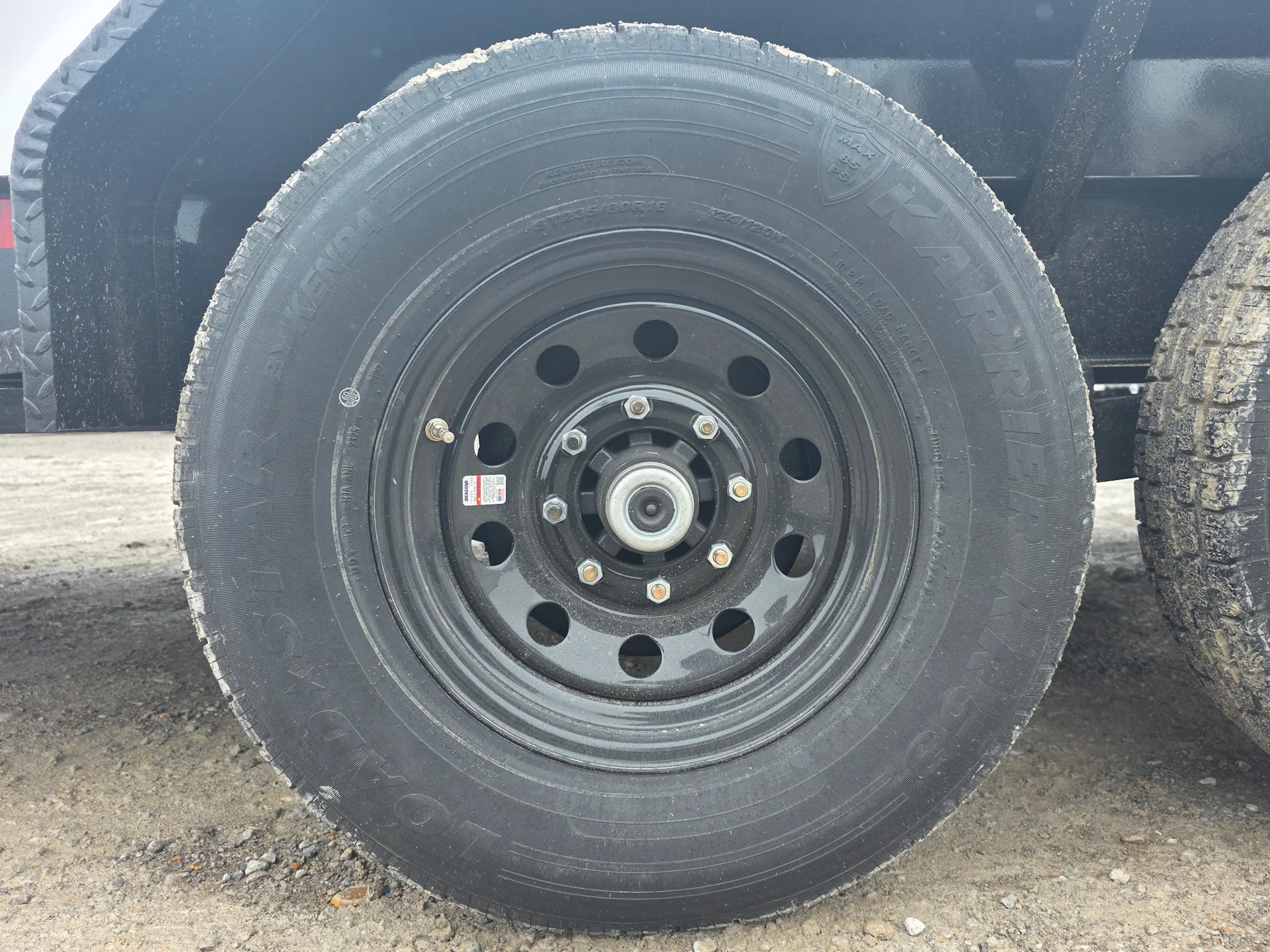 7x24 Gooseneck Equipment Trailer (2) 7K Axles Standup Ramps 14k GVWR - Image 17