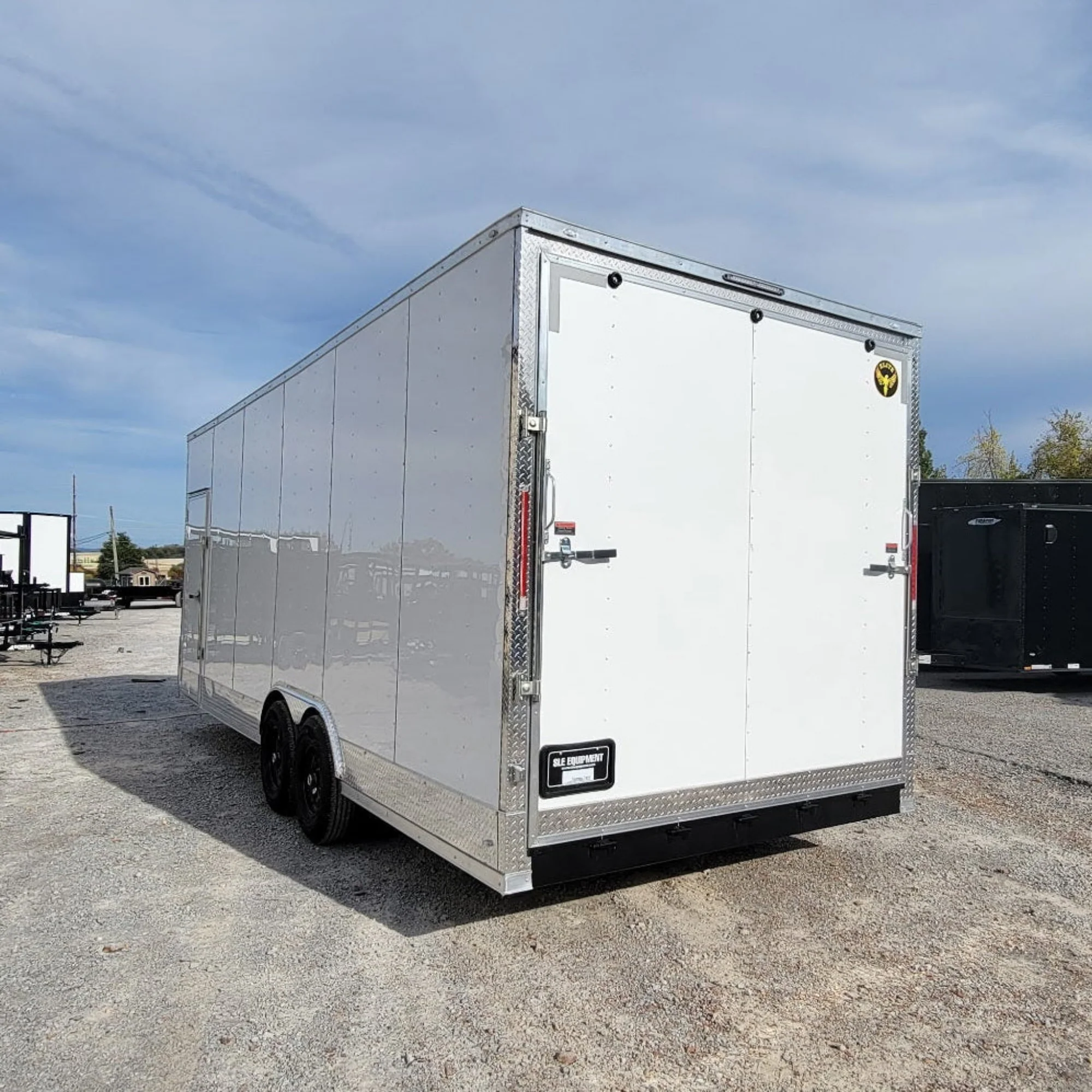 8.5' X 24' White Custom Stage Trailer Showcase Event Marketing - Image 35