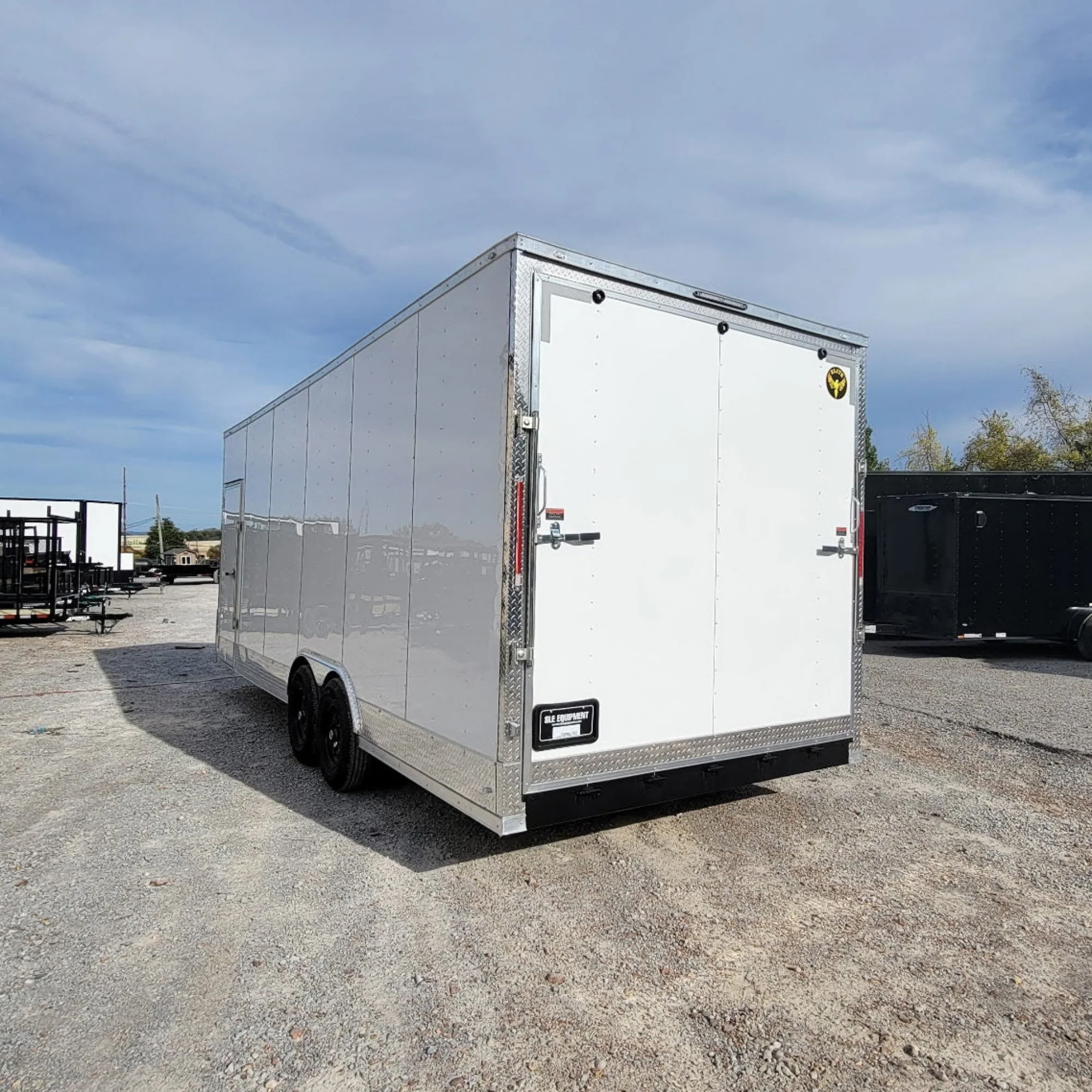 8.5' X 24' White Custom Stage Trailer Showcase Event Marketing - Image 5