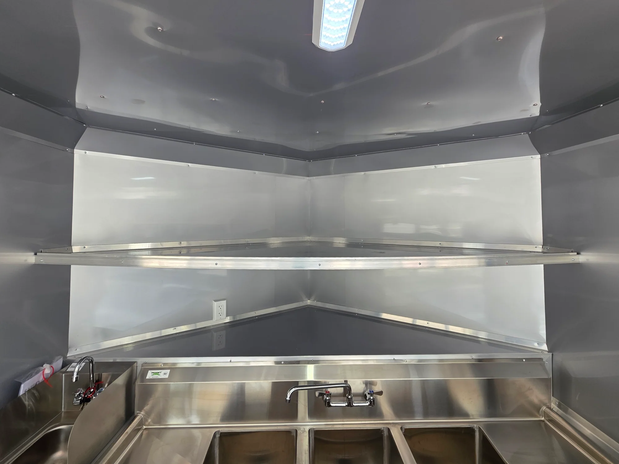 8.5' X 16' Charcoal Gray With Black Out Trim Food Event Catering and Vending - Image 26