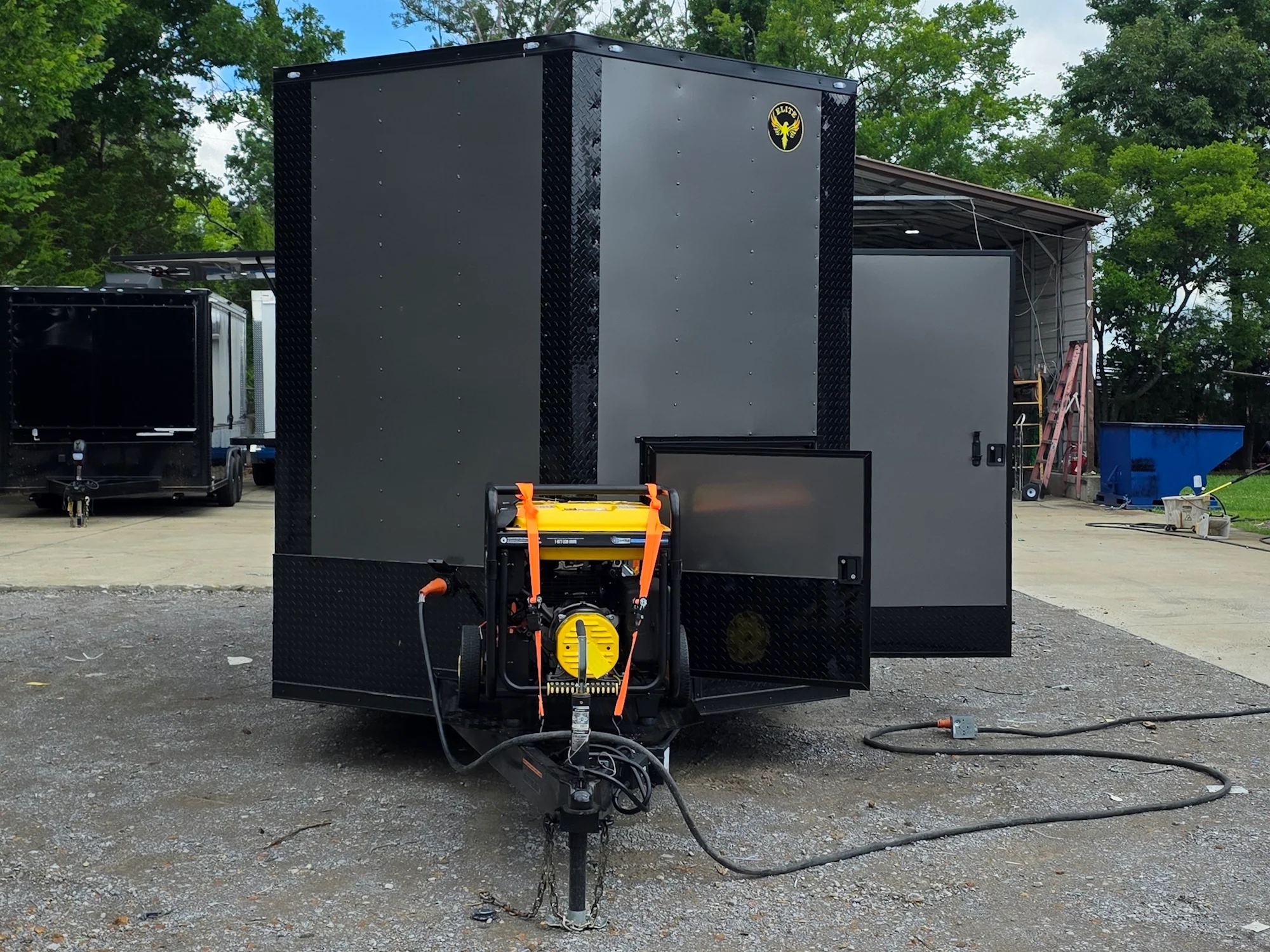 8.5' x 16' Mobile Food Vending Concession Trailer - Image 3