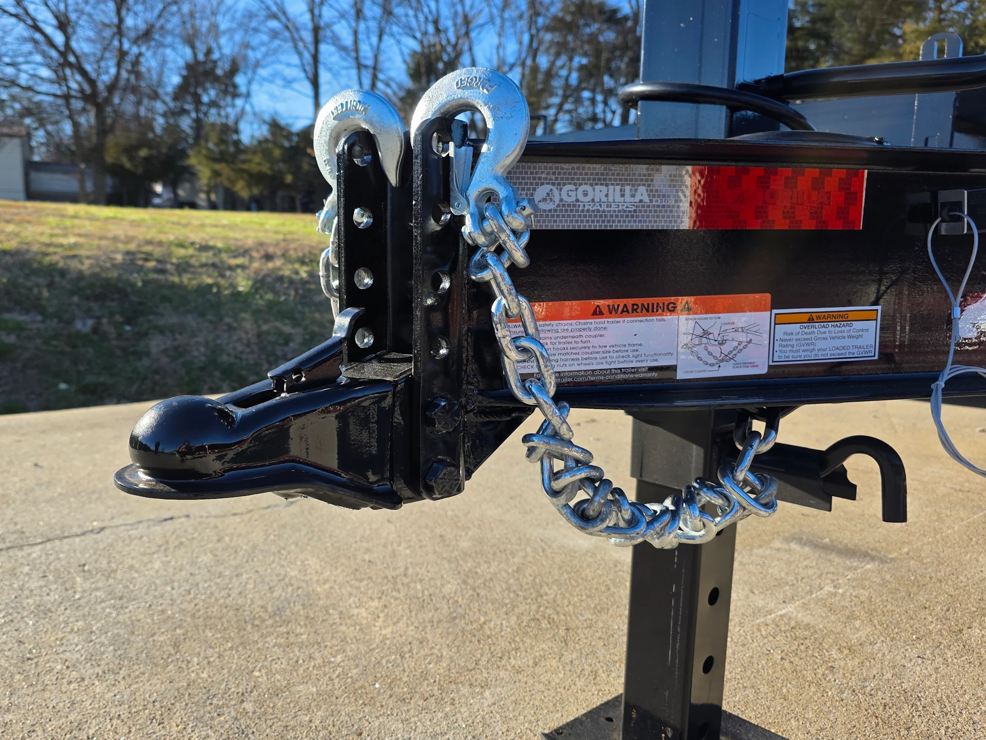 8.5x16 I-Beam Deckover Trailer (2) 7K Axles Stand-Up Ramps 14K GVWR - Image 17