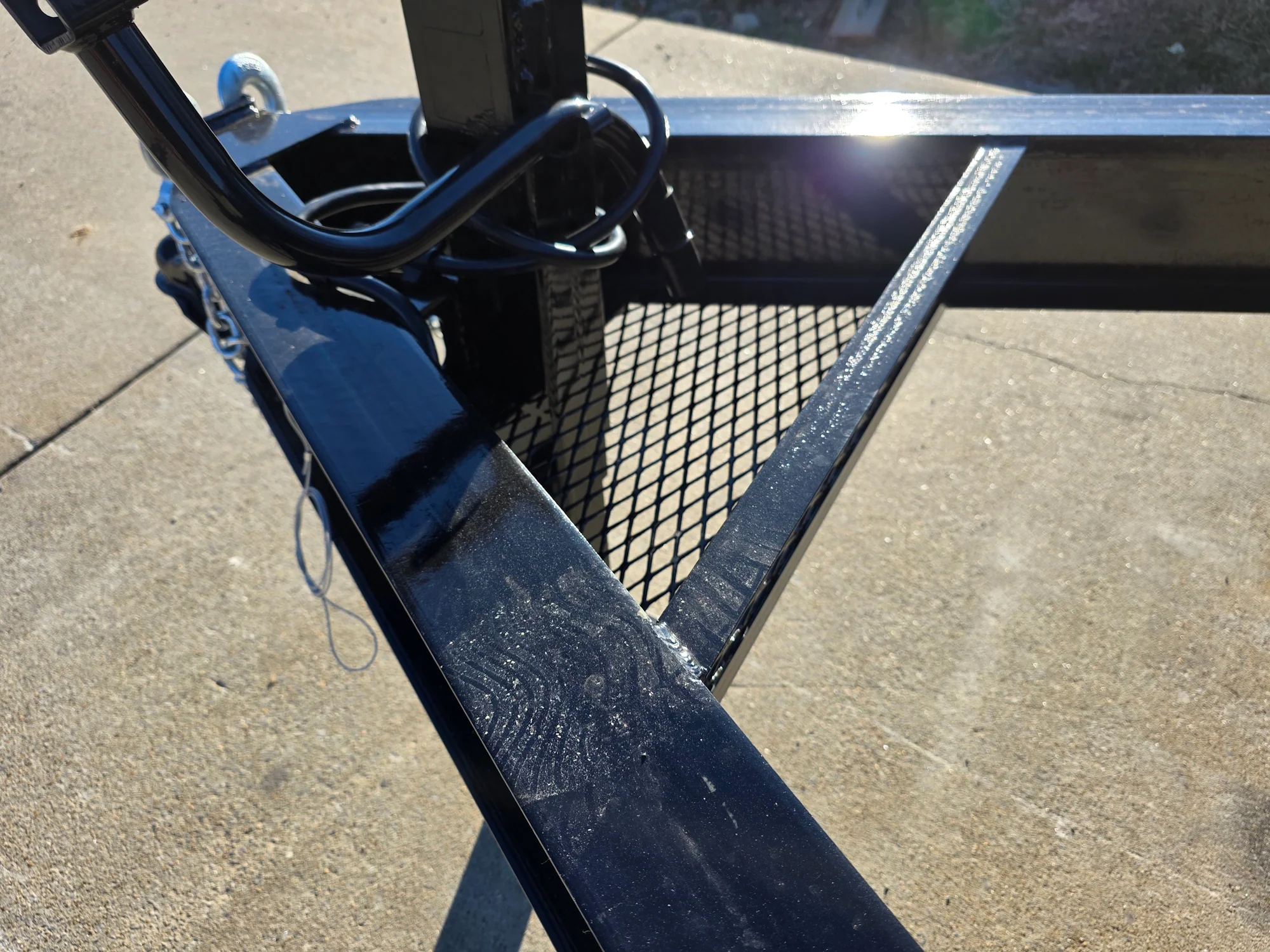 8.5x16 I-Beam Deckover Trailer (2) 7K Axles Stand-Up Ramps 14K GVWR - Image 19