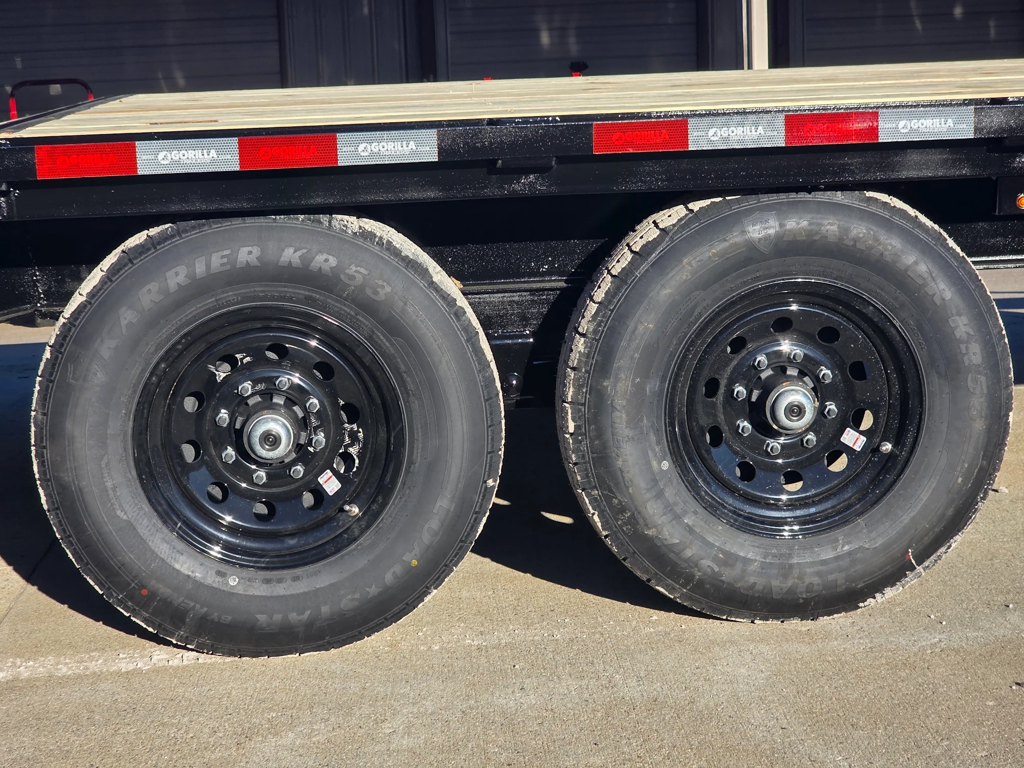 8.5x16 I-Beam Deckover Trailer (2) 7K Axles Stand-Up Ramps 14K GVWR - Image 26