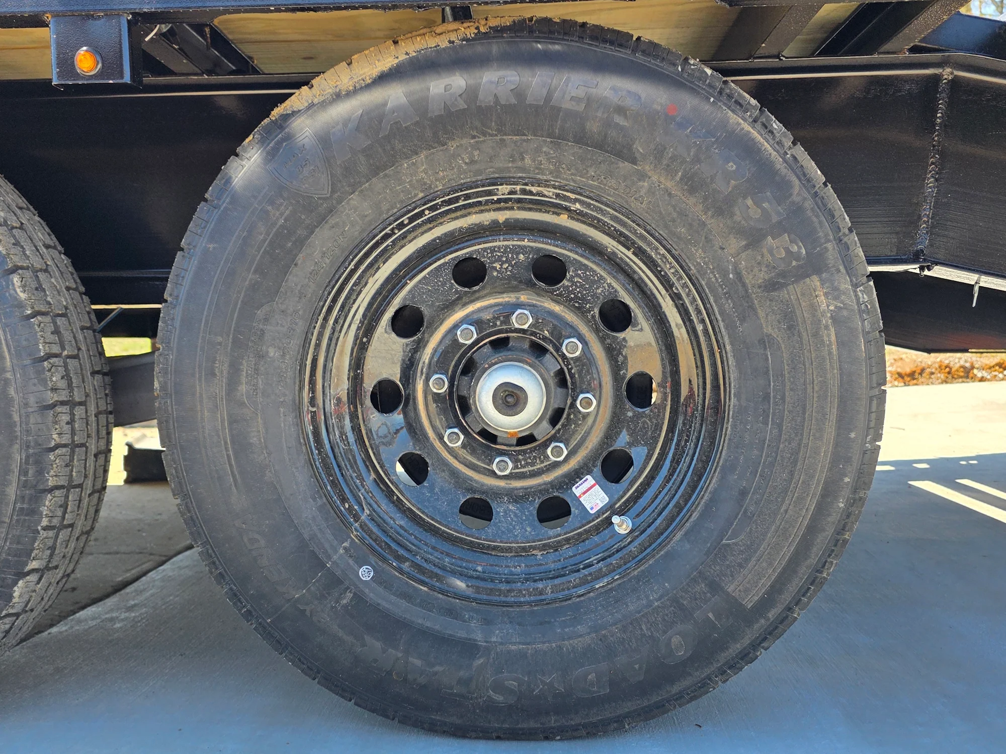 8.5x20 I Beam Deck over Dovetail Equipment Trailer 2-7k Axles with King Kong Ramps - Image 21