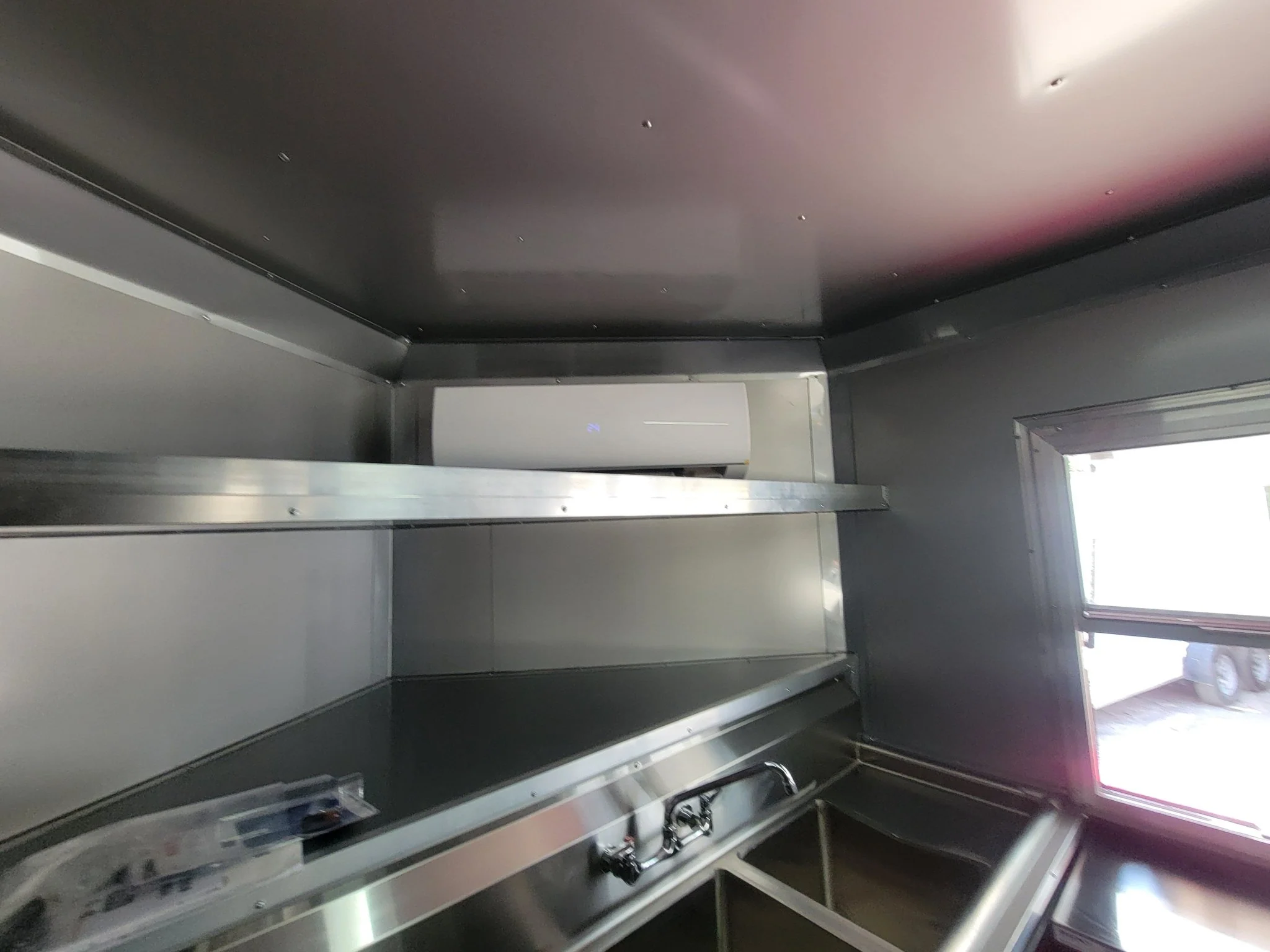 8.5' X 24' Pink With Blackout Concession Trailer Food Event Catering - Image 15