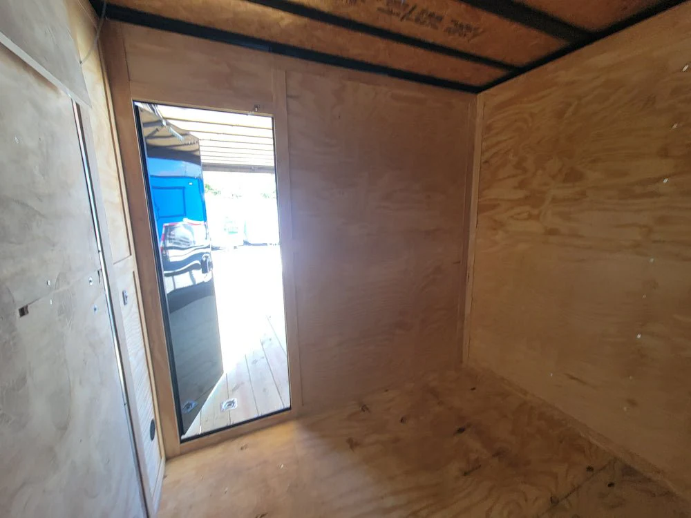 8.5' X 24' Hybrid Cobalt Blue With Blackout Trim and 16' Covered Porch - Image 10