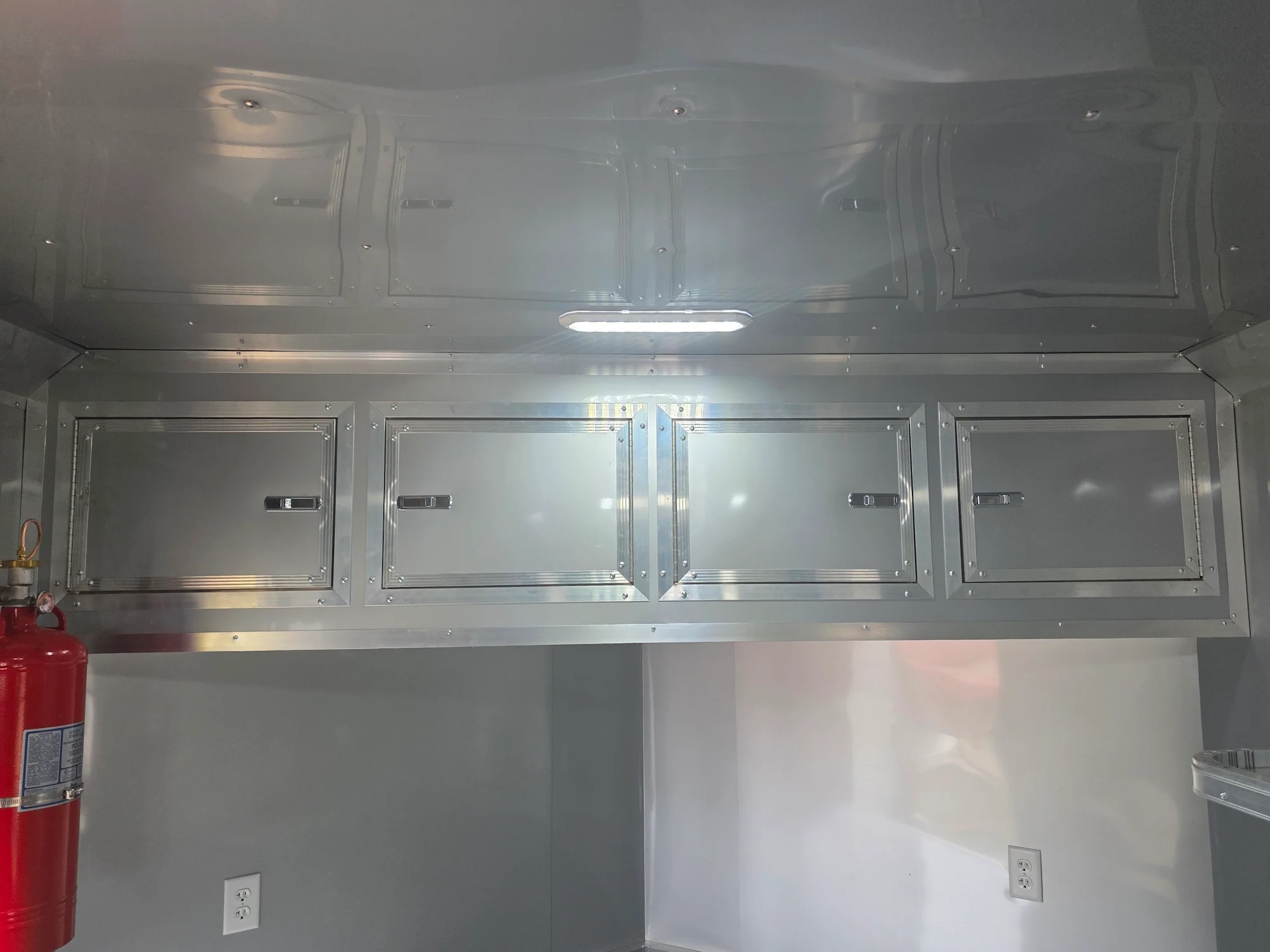 8.5' X 28' Concession Trailer Black With Black Out Trim BBQ Event Catering - Image 23