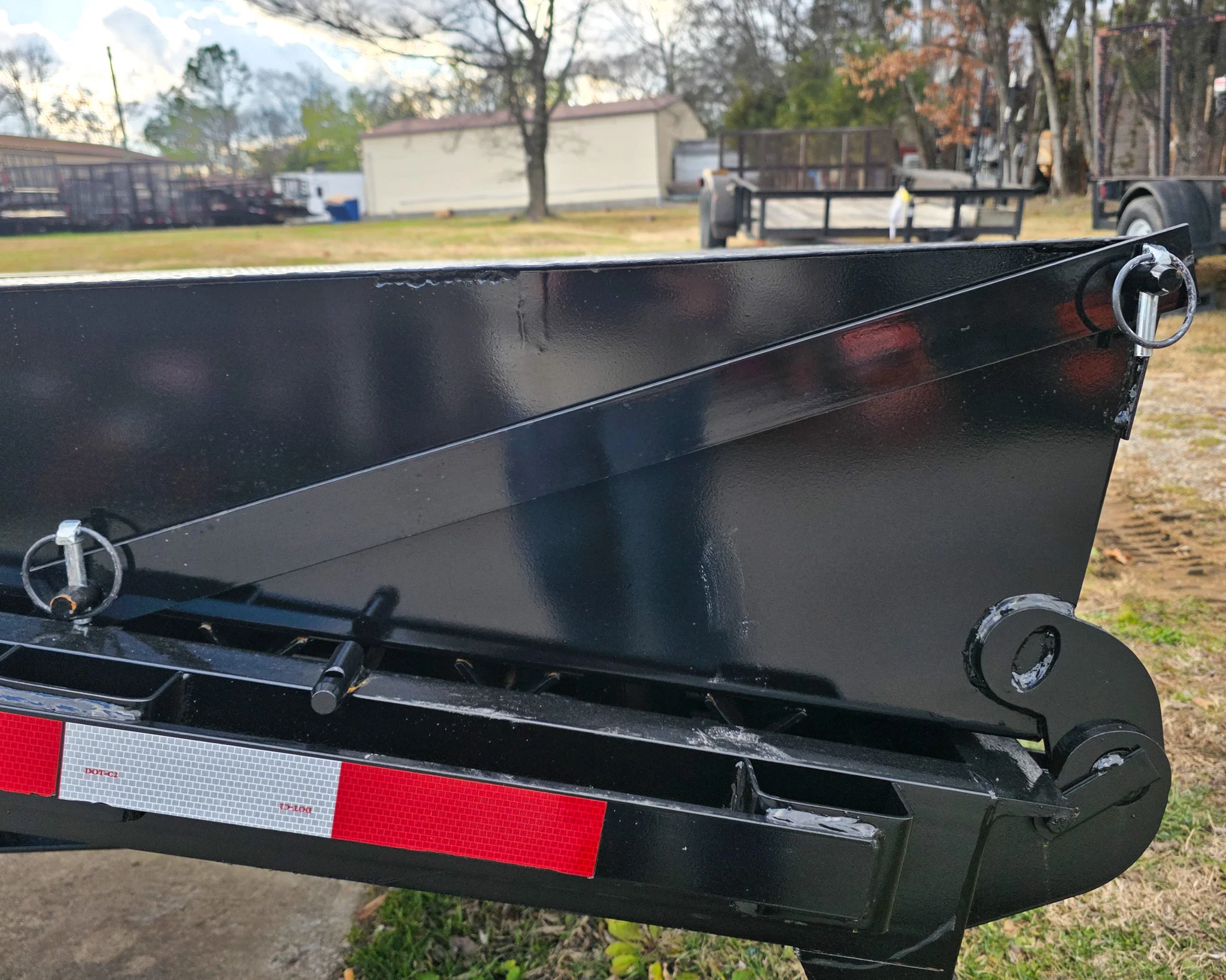 8.5x30 IBeam Deckover Trailer Dovetail (2) 7K Axles King Kong Ramps 14k GVWR - Image 17
