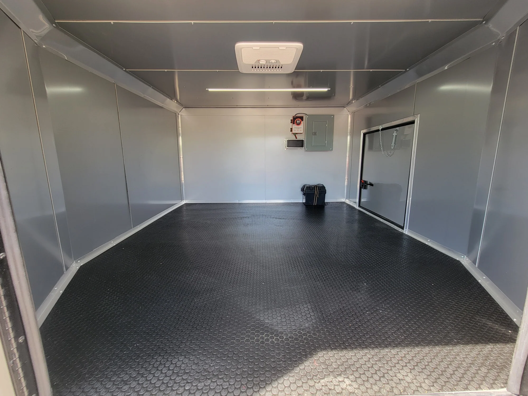 8.5’ X 32’ Woodgrain Gooseneck Concession Mobile Business Trailer Fully Loaded Premium Build - Image 22