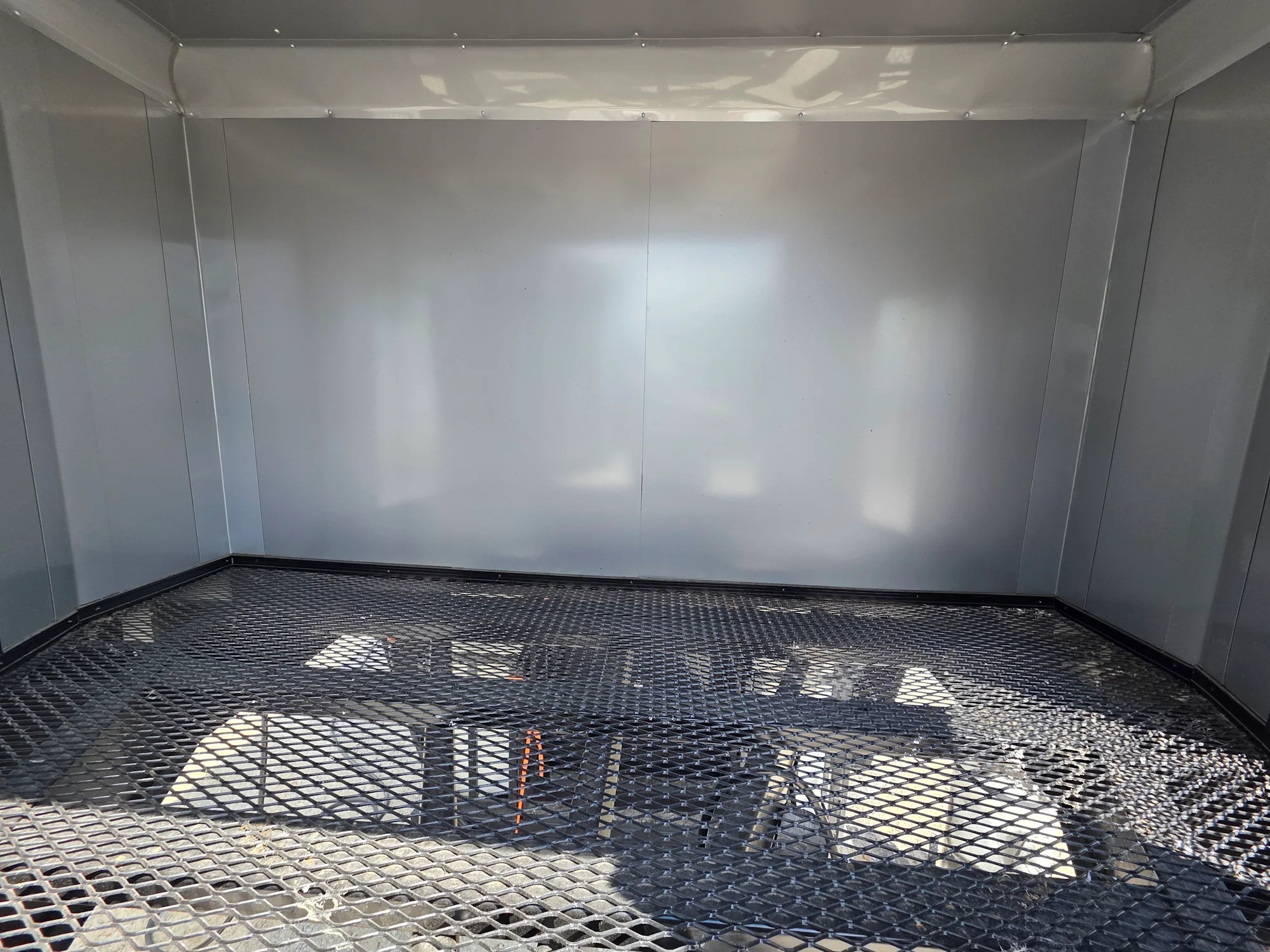 8.5' X 48' Concession Trailer Cobalt Blue With Black Out Trim BBQ Porch Event Catering - Image 35