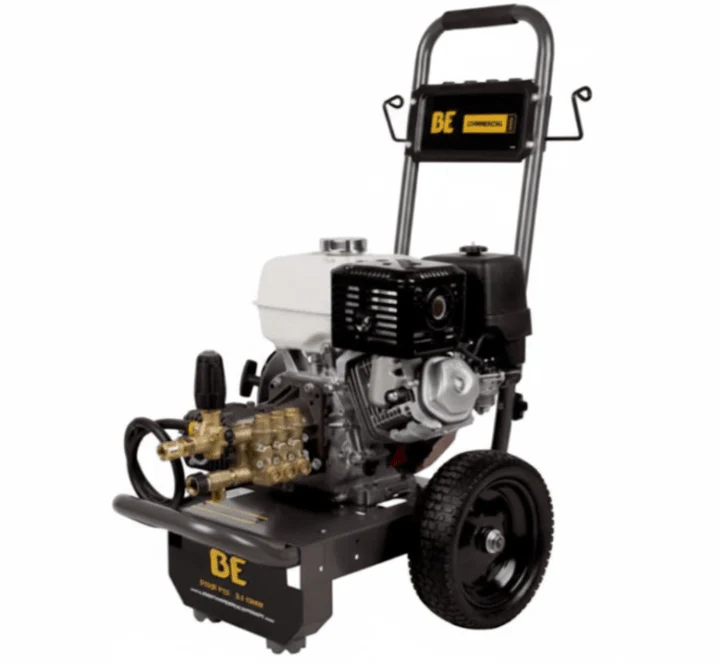 BE B3213HCS Cold Water Pressure Washer 4.0 GPM Honda GX390 3200 PSI