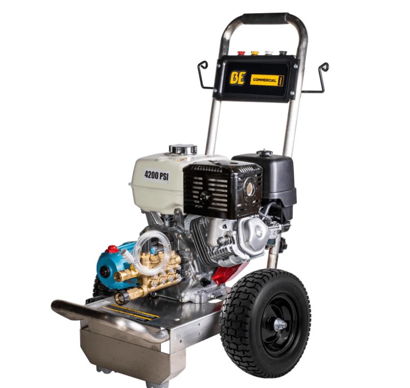 BE B4213HSJS Gas Cold Water Pressure Washer 4200 PSI 4.2 GPM 389cc Honda