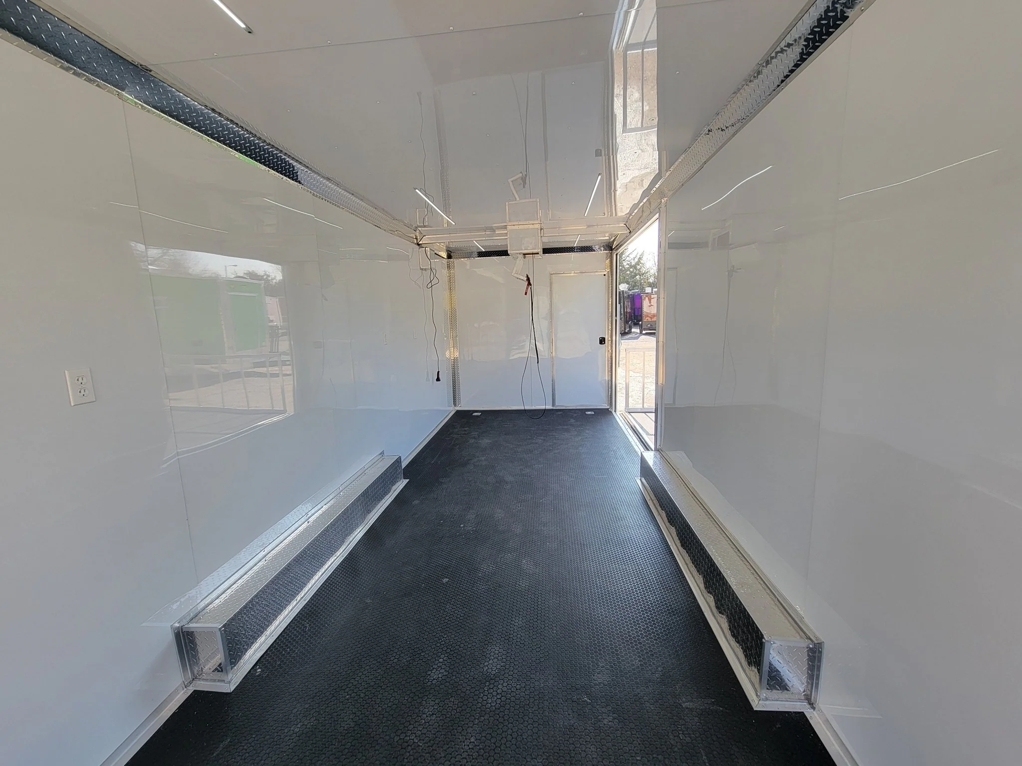 8.5' X 28' Custom Enclosed Marketing and Event Stage Trailer - Image 17