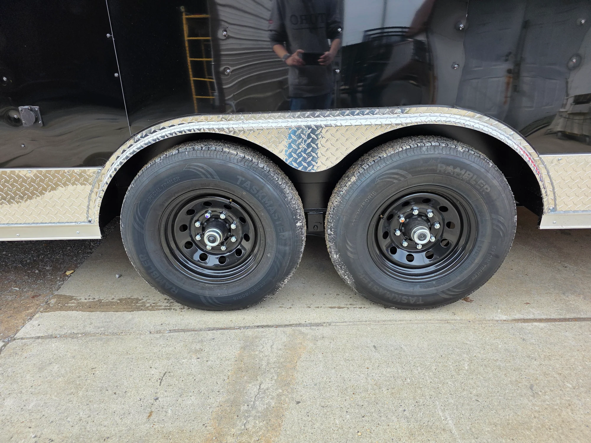 8.5' x 24' Custom Black Stage Event Trailer w/ 16' Stage - Image 5