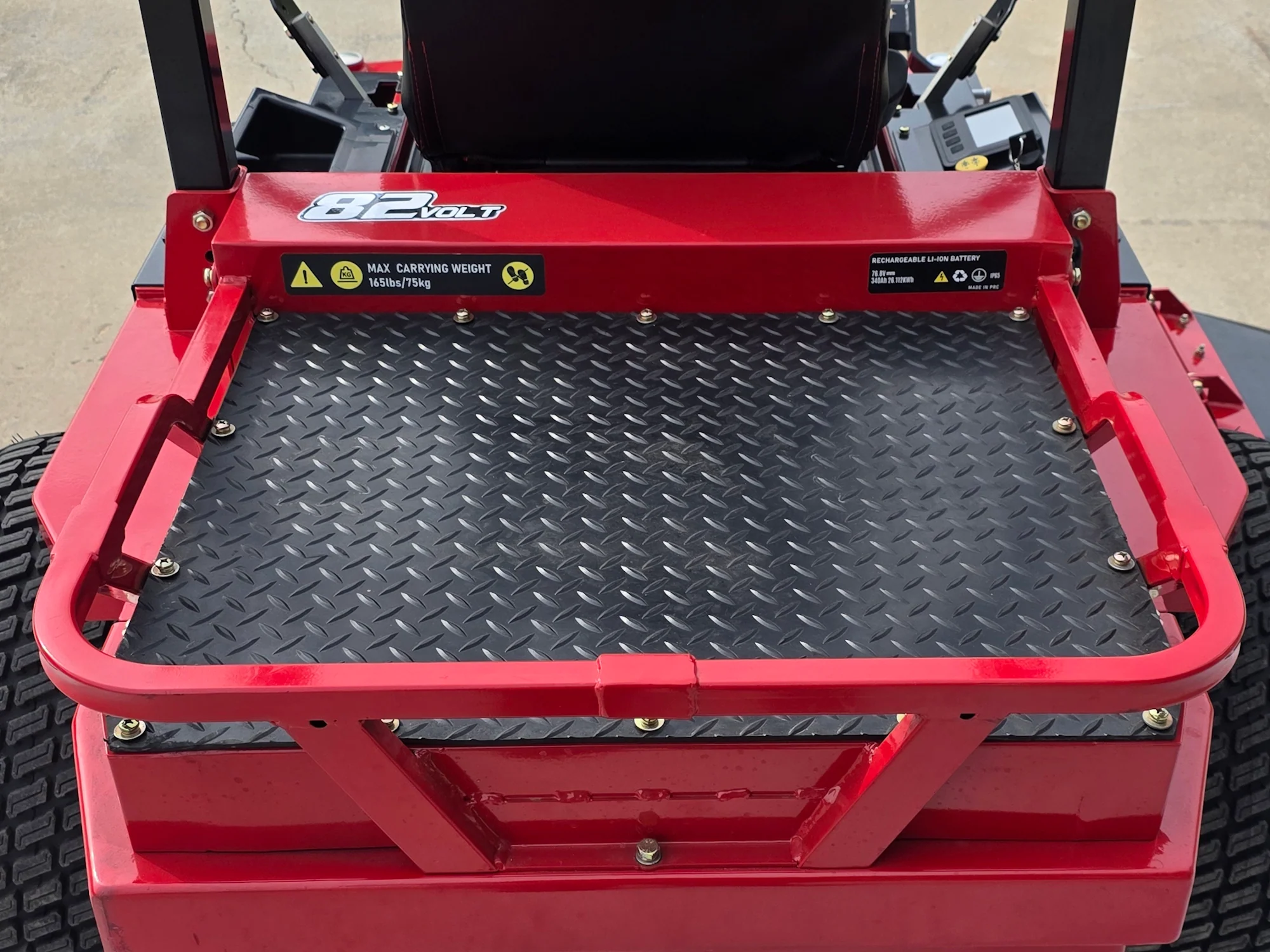 Encore Caliber Electric EC60L26 60" Zero Turn Mower Li-ion Battery LFP 76.8V - Image 16