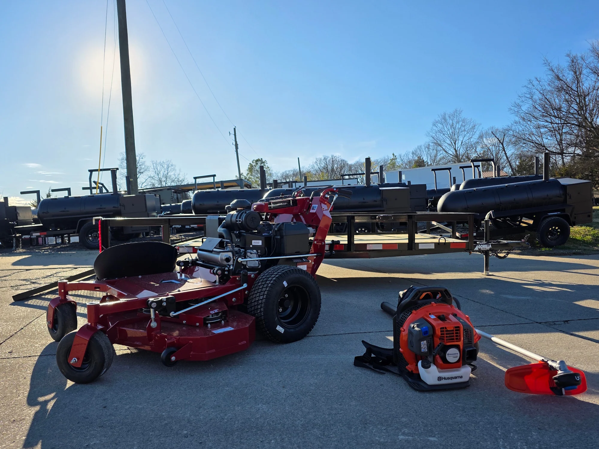 Ferris 5901891 FW45 52" Walk Behind Mower Util Trailer Handhelds Bundle - Image 2