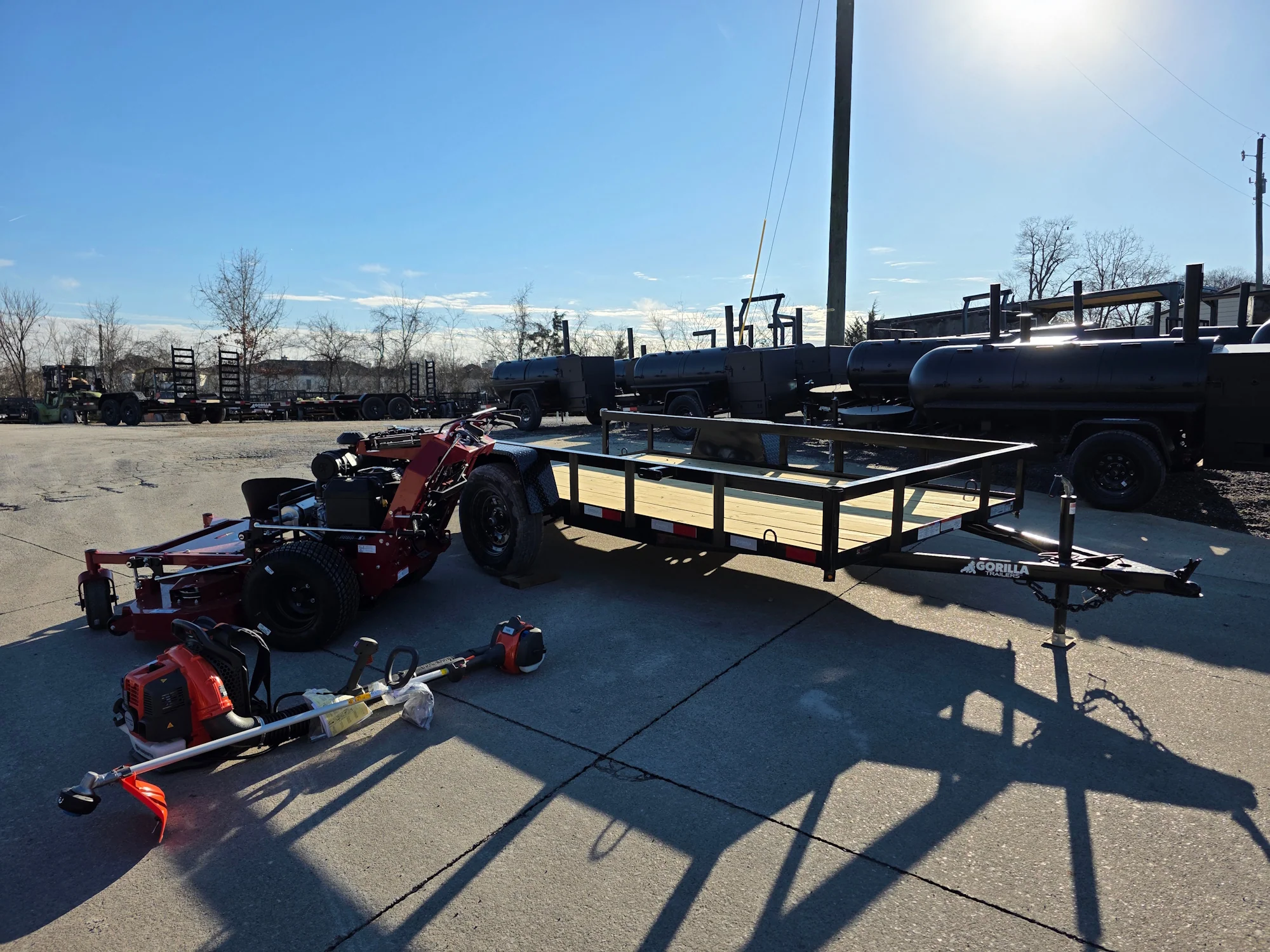 Ferris 5901891 FW45 52" Walk Behind Mower Util Trailer Handhelds Bundle - Image 5