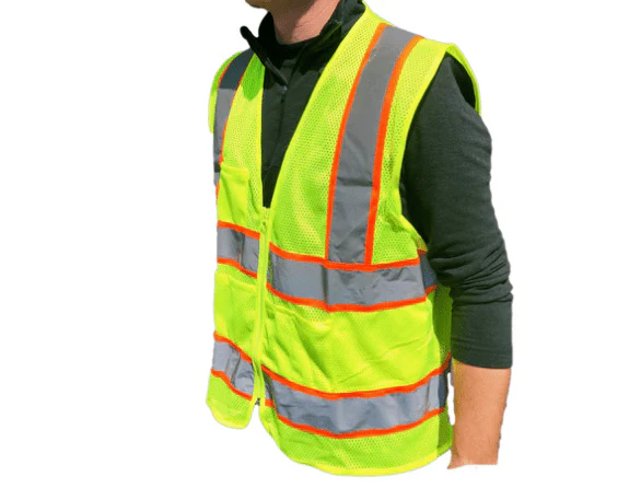 Forester VEST10-M Hi-Vis Class 2 Premium Safety Vest Size Medium