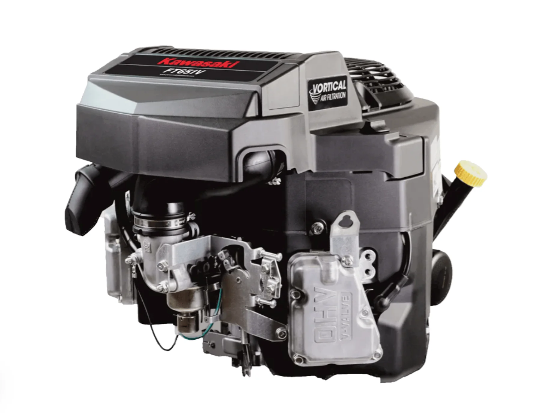 Kawasaki FT651V-AS00-S 21HP V-Twin Vertical Shaft Engine Electric Start