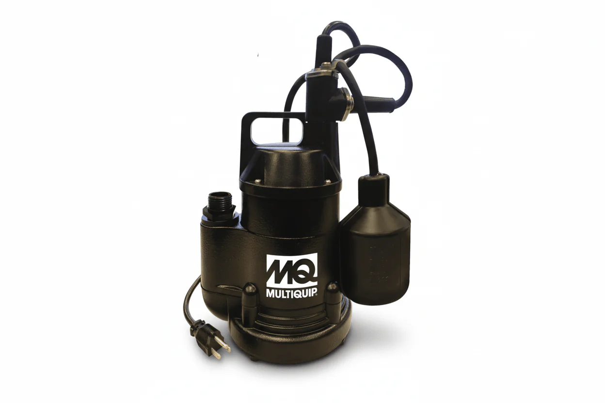 Multiquip ST1F Submersible Pump 1/4HP 115V 27GPM